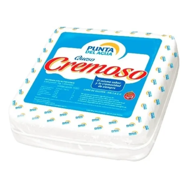 Queso Cremoso Punta Del Agua Horma X 4 Kg.
