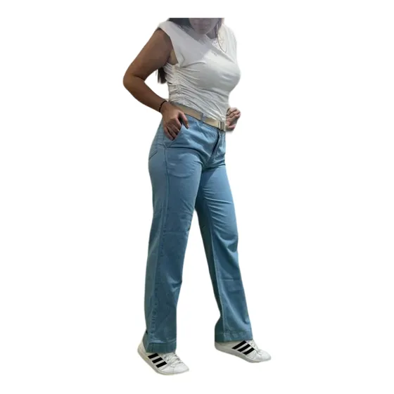 Pantalón Chambray Para Damas Modelo Daniela