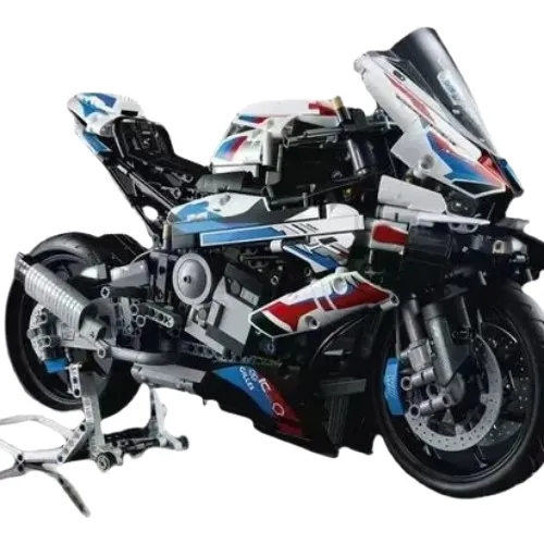 Bloco De Construção Motocicleta Moto Bmw 1000rr, 1920 Peças