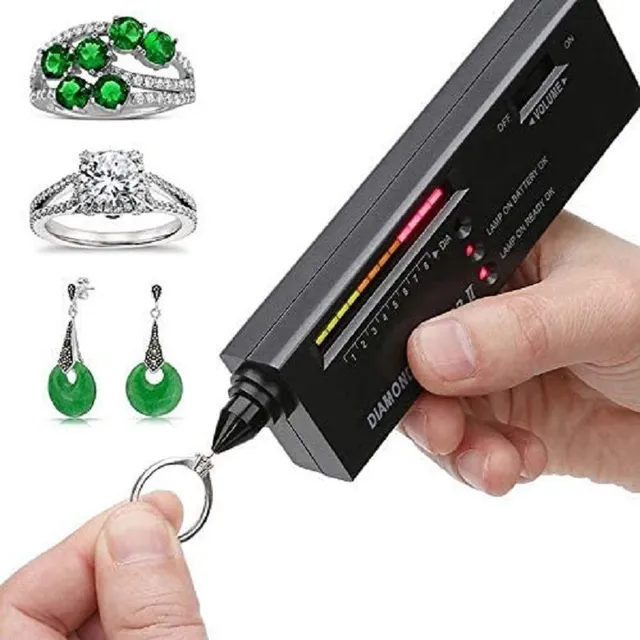 Tester Brillante Diamante Probador Joyería Detector 