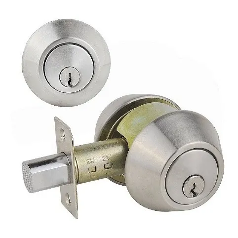 Cerrojo Doble Cilindro Security Acero Inoxidable   