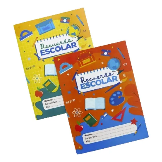 Carpeta Para Foto Escolar Pack X 15