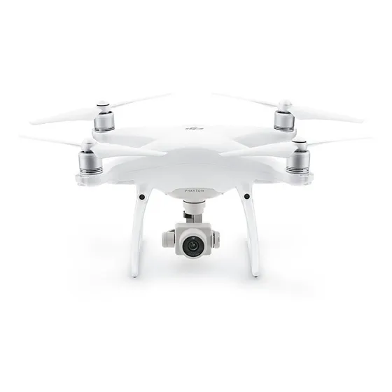Drone DJI Phantom 4 Pro com câmera C4K branco 1 bateria