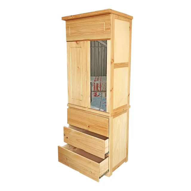 Ropero Madera Pino,modelo  R - 80