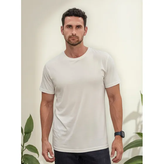 Polo 100% Algodón Pima Cuello Redondo