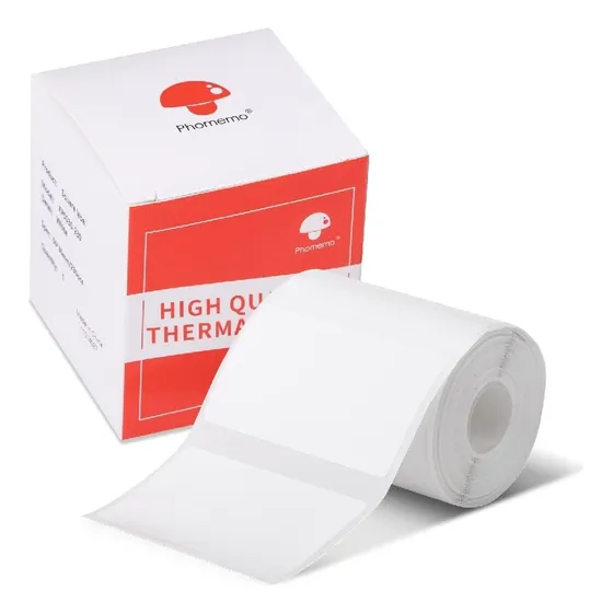 Etiqueta Blanca Rectangular 50mm X 30mm Para M110 Buho Store