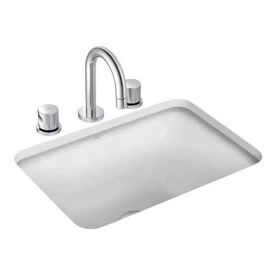 Bacha Lavatorio Deca L.375.17 Bajo Mesada Rectangular