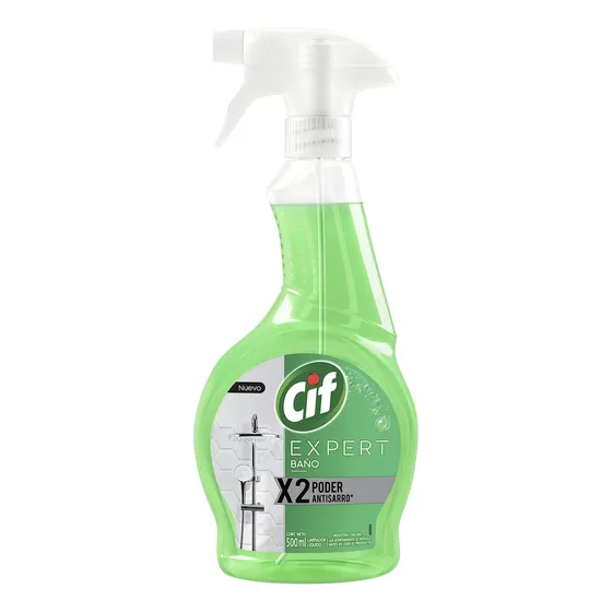 Limpiador Líquido Gatillo Cif Baño Biodegradable 500 Ml