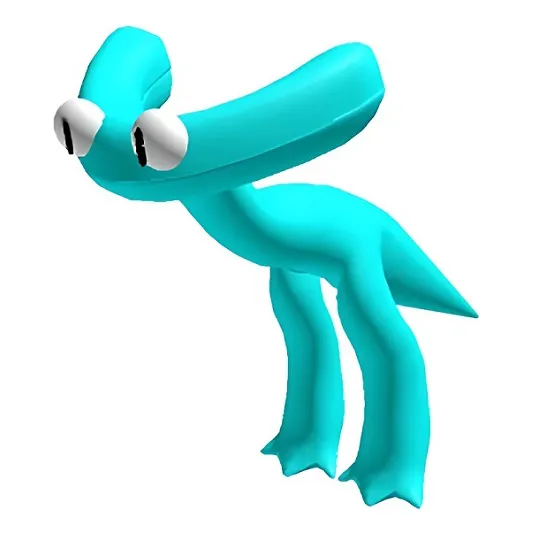 Peluche Cyan Rainbow Friends Capítulo 2 Yellow Roblox
