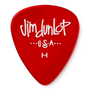 12 Plumillas Dunlop Gels Std, Rojo 486b Hv 12 Plumillas Dunlop Gels Std, Rojo 486b Hv