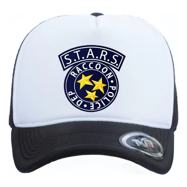 Boné Trucker S.t.a.r. Resident Evil, Raccoon City, 7 Modelos