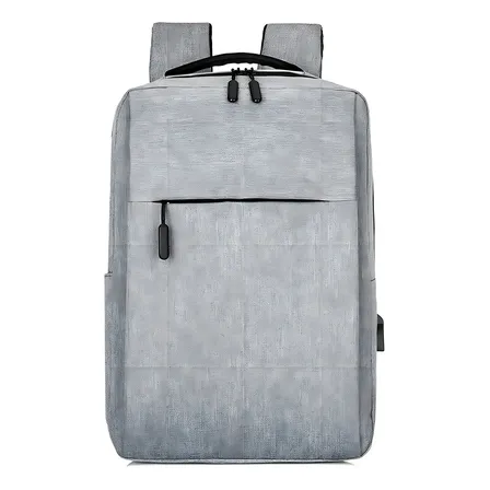 Mochila Executiva Impermeável 25l Masculina Cor Petro Cor Cinza Desenho Do Tecido Liso