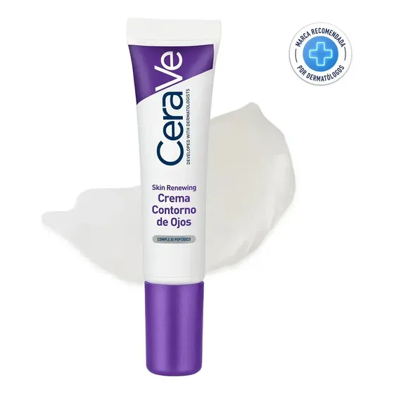 Cerave Crema Reafirmante Contorno De Ojos Skin Renewing 15ml Todo Tipo De Piel