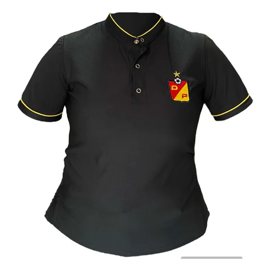Camiseta Deportivo Pereira Tipo Polo Negra Hombre - Dama