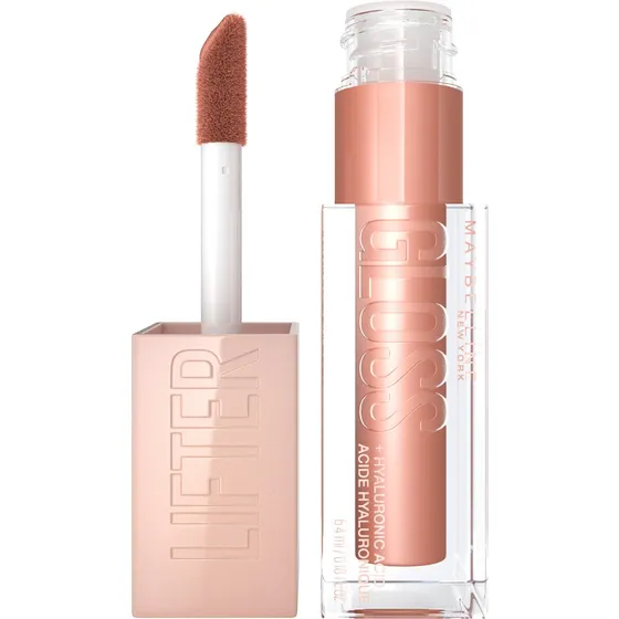Maybelline Lifter Gloss Brillo Labial Hidratante Con Ácido Hialurónico Tono 008 Stone 5.4ml