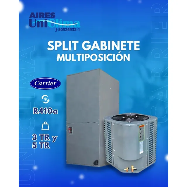Aire Acondicionado Carrier 5 Toneladas Gabinete 208-230v 1ph