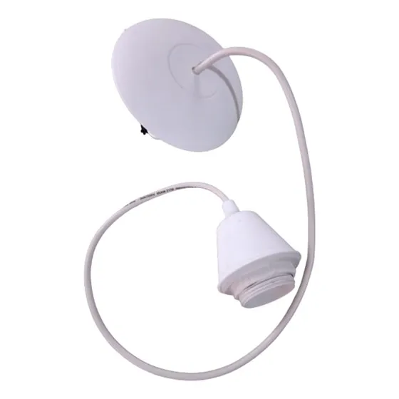 Colgante Luminaria Armado (floron,cable,portalampara E27)