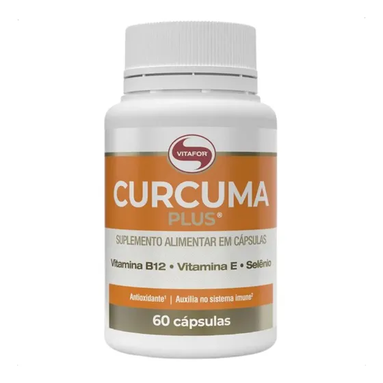 Vitafor | Cúrcuma Plus 60 Cápsulas | Alta Concentração