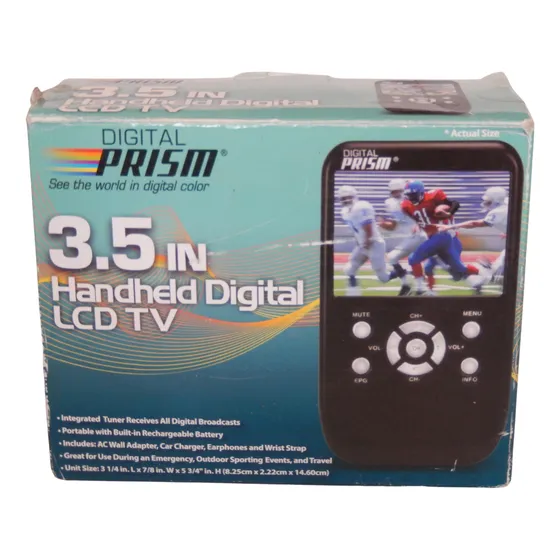 Digital Prism Tv 3.5 Television Digital Portatil  Atsc-301