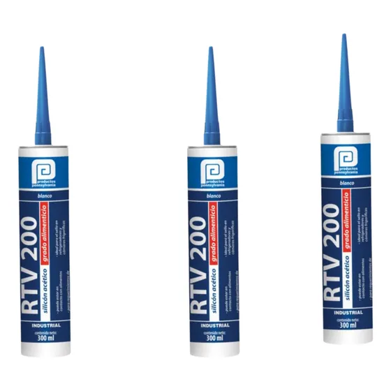 Rtv 200 Silicón 3 Piezas Grado Alimenticio 300 Ml
