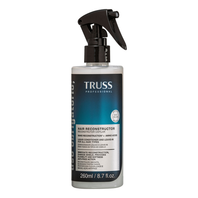 Truss Uso Obrigatório - Tratamento Líquido 260ml Truss Uso Obrigatório - Tratamento Líquido 260ml