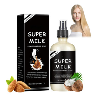 Prebase Acondicionadora Supermilk Lush Para Todo Tipo De Cab Prebase Acondicionadora Supermilk Lush Para Todo Tipo De Cab