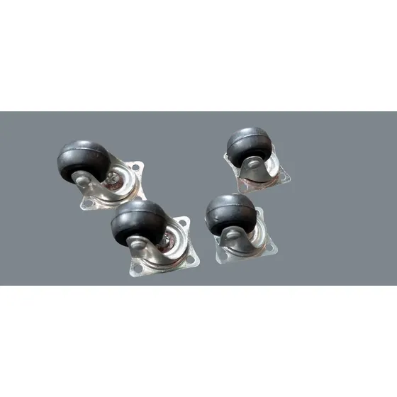 Kit 4 Ruedas Giratorias 32 Mm ( 1 1/4  )