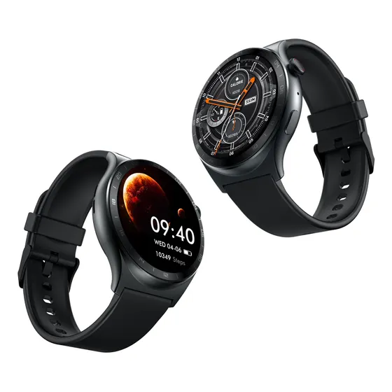 Smartwatch Infinix Xwatch 3 We 10 Horas De Bateria Tela Amoled Always On 1,43" Ip68 Faz e recebe chamadas Preto