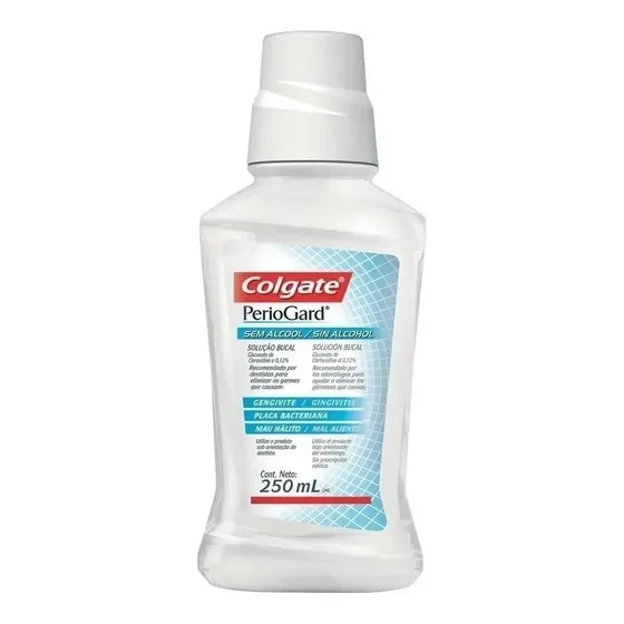 Colgate  Periogard Enjuague Bucal Sin Alcohol X 250 Ml