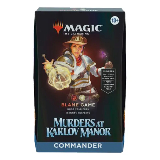 Mtg Magic Murders At Karlov Manor - Commander Deck En Inglés