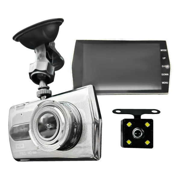 Camara Frontal/trasera Video Hd 1080p, Visión Gran Angular