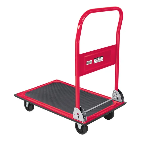 Carro Plataforma De Carga Plegable Almacen Rudo Profesional