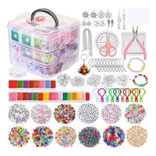 Kit De Miçangas Completo Para Fabricação De Joias Pulseiras Kit De Miçangas Completo Para Fabricação De Joias Pulseiras
