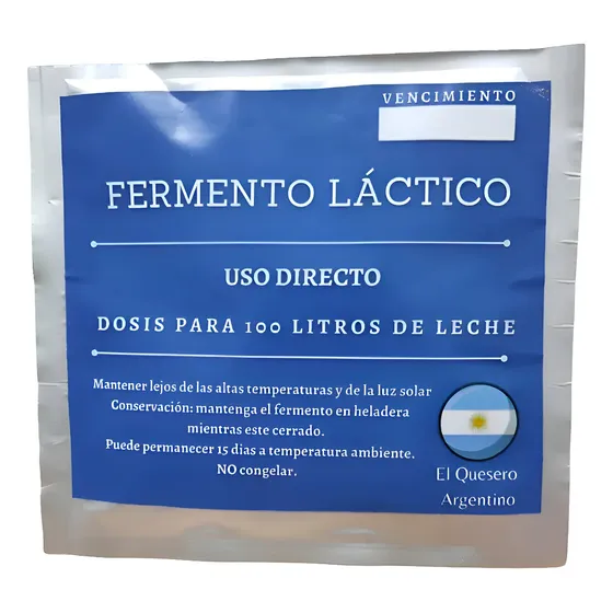 Probiotico Fermento Para Preparar Yogur Y Queso Untable