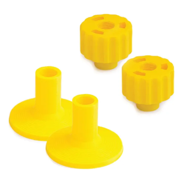 Set 2 Bujes + 2 Nuts Para Platillos Colores Nds