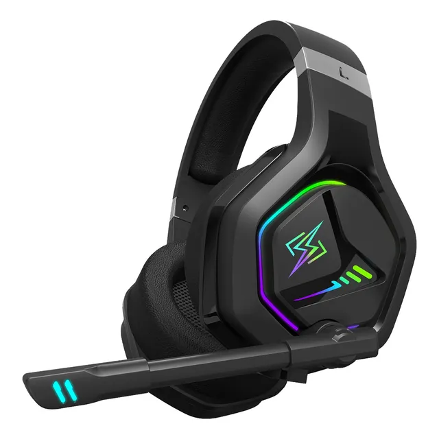 Gamer Audífonos Auriculares Estereo Con Cable Con Micrófono