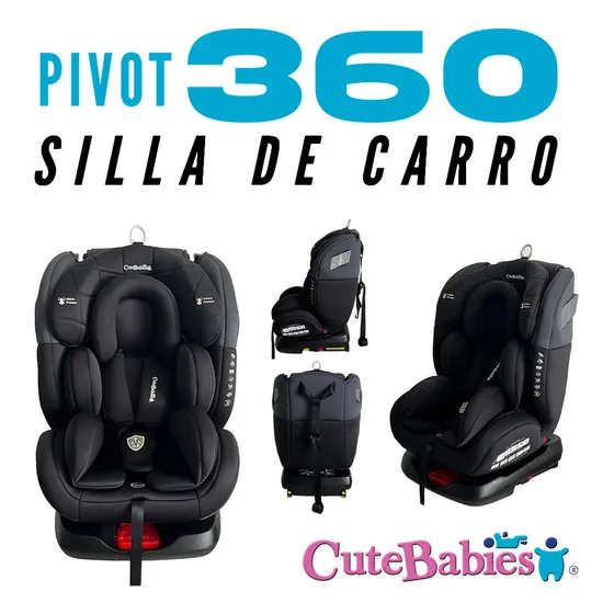 Silla Para Carro Cute Babies Pivot 360