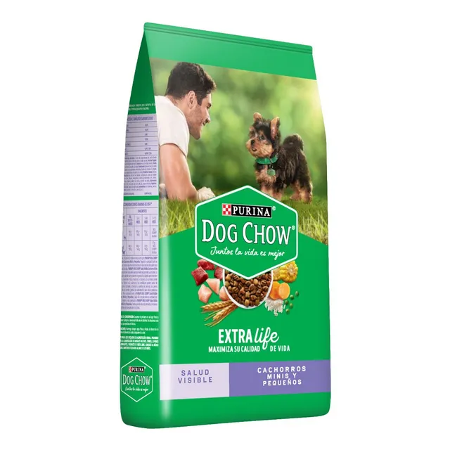 Alimento Dog Chow Salud Visible cachorro de raza mini y pequeña sabor mix de 21 kg