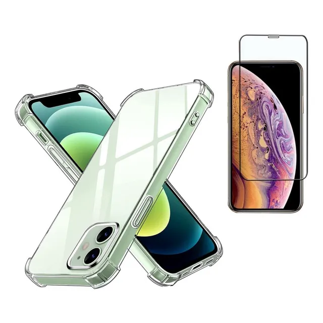 Funda Anti Golpes Para iPhone (todos) + Protector Pantalla