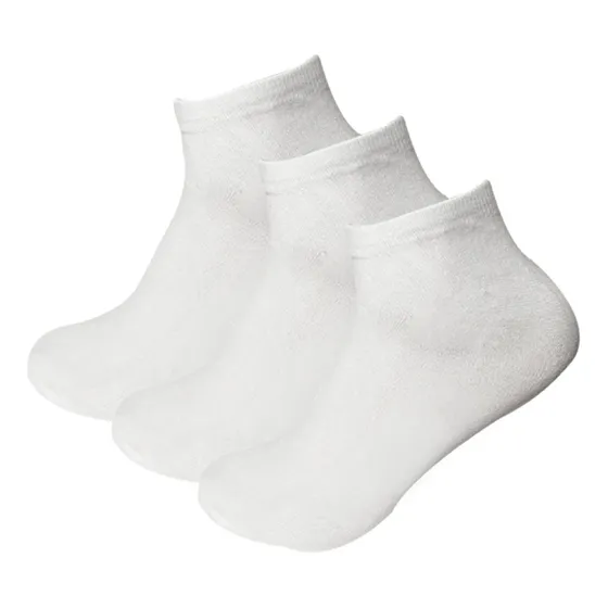 Pack 3 Medias Soquetes Blancas