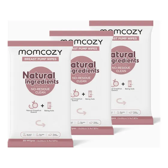Momcozy Toallitas Extraedoras De Leche Naturales, 90 Unidade