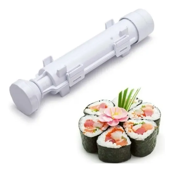 Sushi Roller Bazooka Molde Fazer Sushi Enrolador Manual