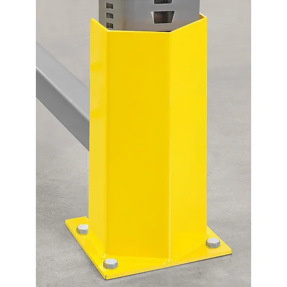 Protector De Rack Para Poste 17cm - Acero, Alto De 46cm