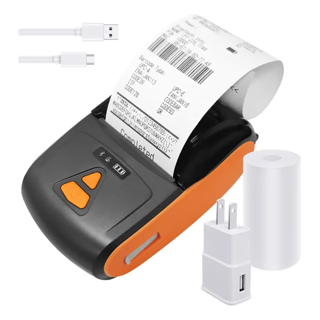 Impresora Portatil Inalámbrica Bluetooth Termica De Tickets