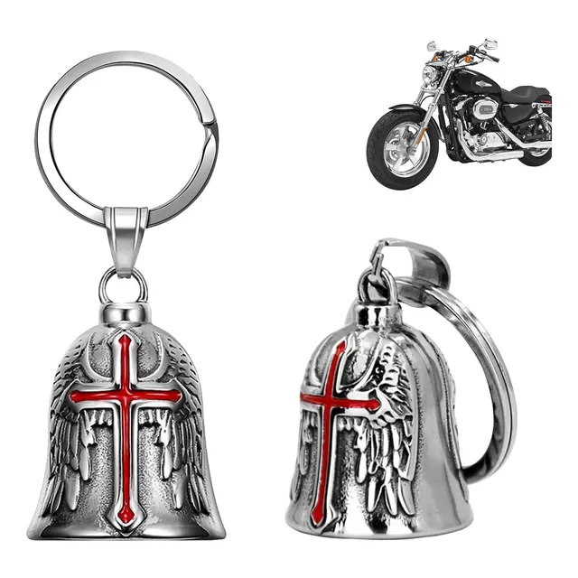 Campana Biker Moto Amuleto Protección Guardián Suerte Regalo
