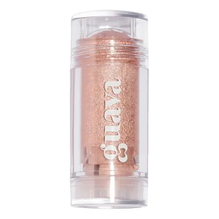 Iluminador Bastão Facial Corporal Champagne Guava Skincare Glow Resistente Suor Hidrata Ativos Antienvelhecimento
