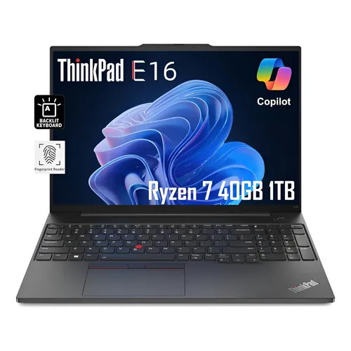 Notebook Lenovo Thinkpad E16 Gen 2 Business 16'' Ryzen 7 16g