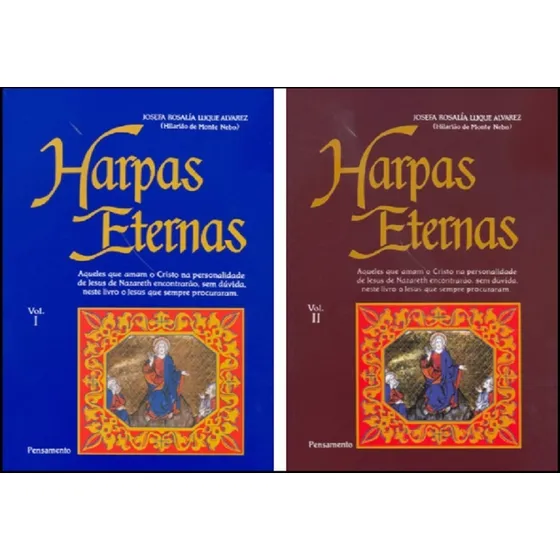 Kit Livros: Harpas Eternas - Volumes 1, 2, 3, 4 - Josefa Rosalia Luque Alvarez (hilarião De Monte Nebo) - Editora Pensamento