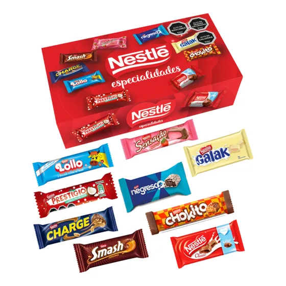 Caja Bombones Surtidos Especialidades -nestle(caja Con 15 U)