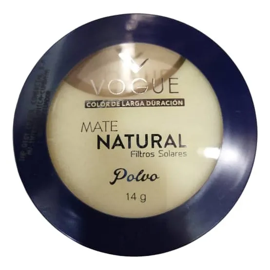Polvo Compacto Vouge Original Color De Larga Duracion